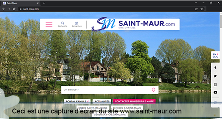 Joindre la mairie Saint-Maur-des-Fossés