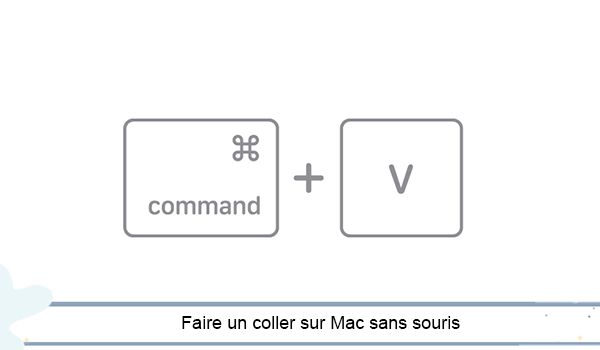Comment faire un copier coller sur Mac avec la souris