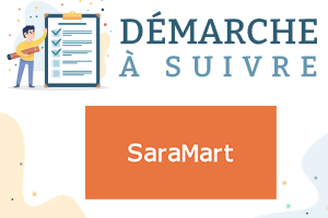 Coordonnées de contact de SaraMart (Numéro de téléphone, adresse mail et adresse postale)