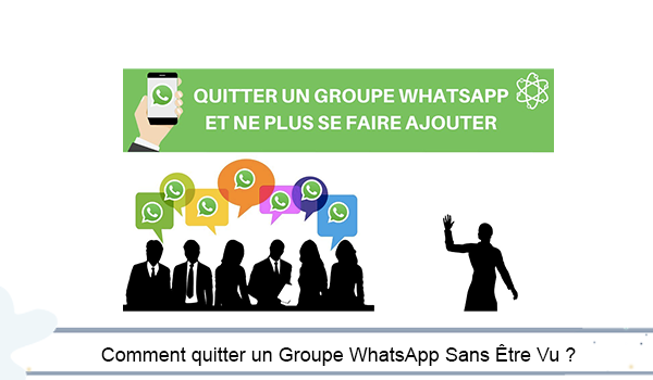 Comment quitter un groupe WhatsApp anonymement ? 