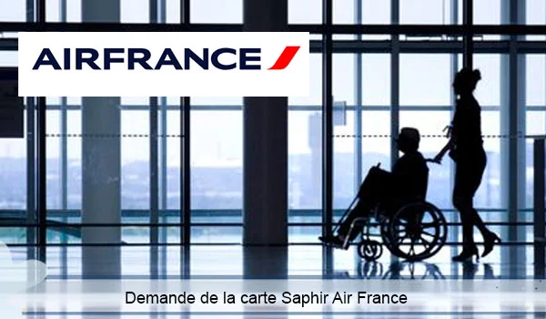 Comment demander la carte Saphir Air France