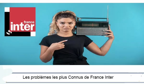 Probleme réception radio France Inter aujourd'hui