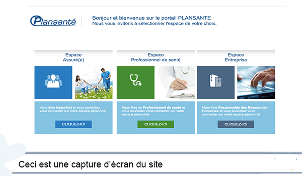 Site internet Plansanté