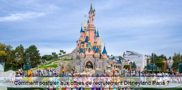 Disneyland Paris recrutement contact 