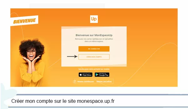 Créer mon compte sur le site monespace.up.fr
