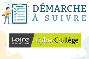 Cybercollège : Connexion à l’ENT des Collégiens de la Loire