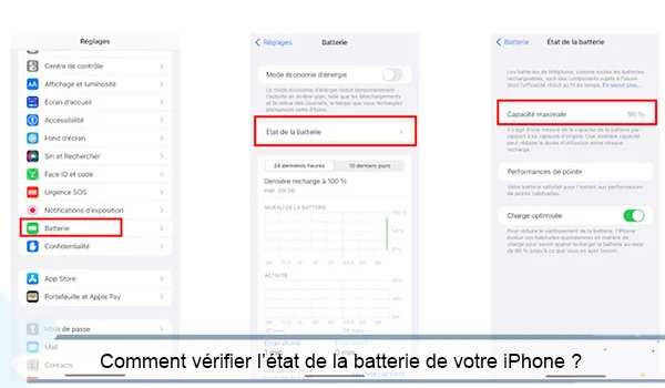 Comment vérifier l’état de la batterie de votre iPhone ?