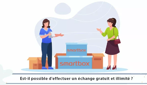 Smartbox échange gratuit et illimité  