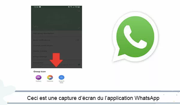 Trouver image groupe whatsapp