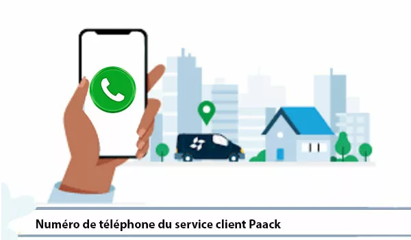 Numéro de téléphone du service client Paack