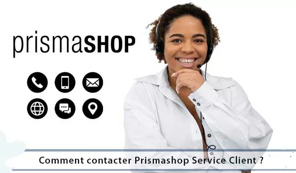Joindre l'assistance Prismashop par téléphone et mail
