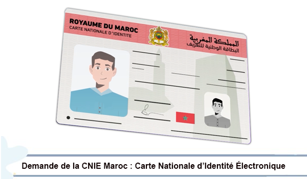 Demande de la CNIE Maroc : Carte Nationale d’Identité Électronique